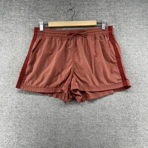 Athleta Expedition Shorts Women Size 8 Rust Activewear Running